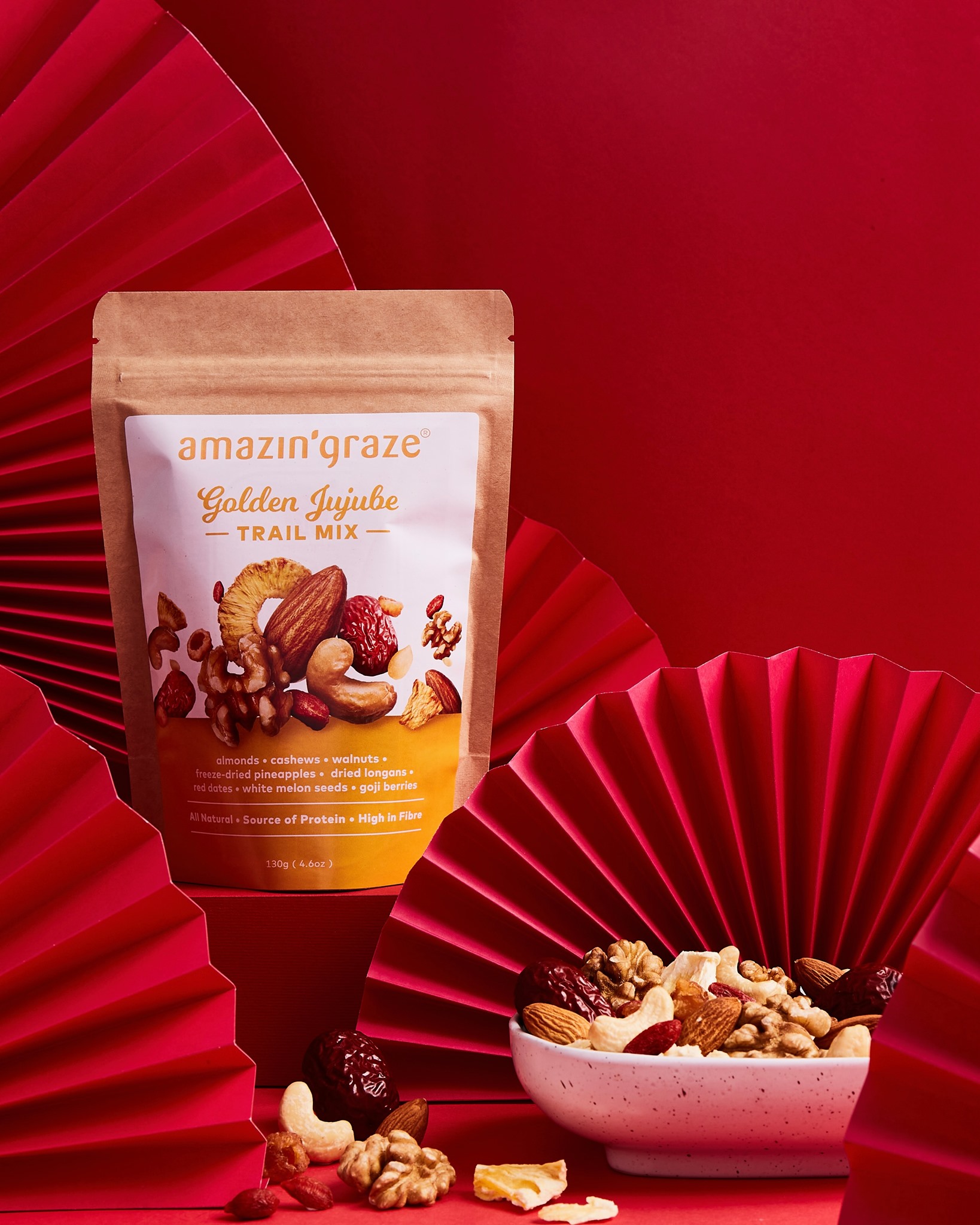 Grab the Limited Edition Lunar Nut Mix Gift Box by Amazin' Graze