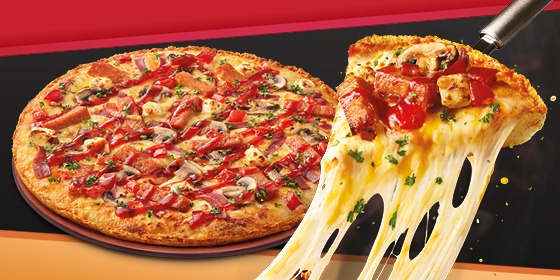 Saycheese With Pizza Hut Singapore S Brand New Cheesy 7 Chicken Luncheon